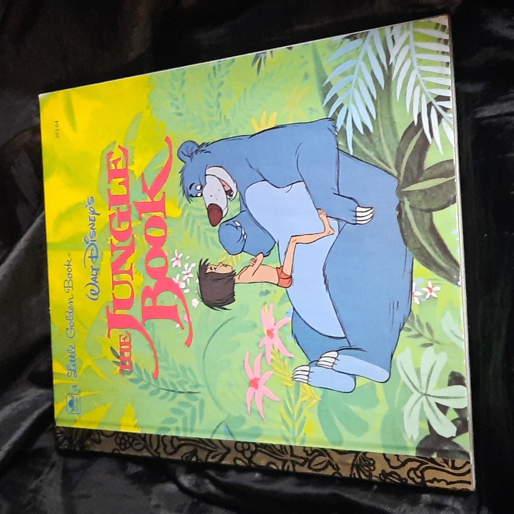 Walt disney the jungle book 1967 little golden book mint condition